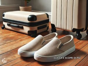 scarpe da viaggio slip on senza lacci