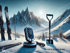 montagna inverno sicurezza pala arva sonda