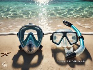 Maschera snorkeling full face a confronto con la tradizionale