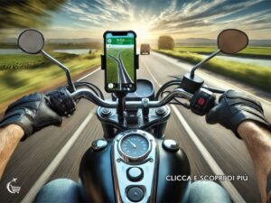 Moto in viaggio, porta smartphone e porta cellulare