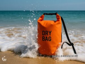 zaino impermeabile al mare al lago in escursione dry bag cressi
