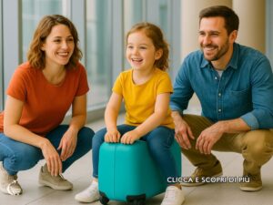 mini trolley per bambini cavalcabile