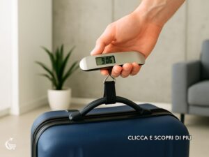 bilancia pesa valigia bagaglio da viaggio